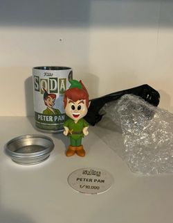 EXCLUSIVE LIMITED EDITION Peter Pan Funko Soda Disney Movies Films Animation
