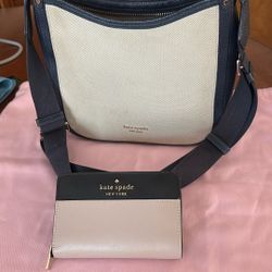 Kate Spade Purse And Matching Wallet