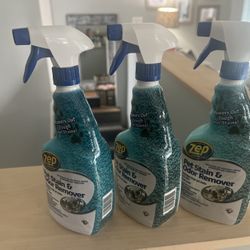 3 NEW Bottles Of Sep Pet Stain Spray 