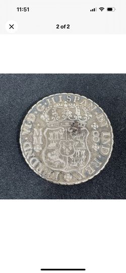  1758 Mexico Pillar Dollar 8 Reales Spanish Silver Coin