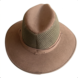 NEW San Diego Zoo Wild Animal Park Mesh Sun Hat Fedora Beautiful!