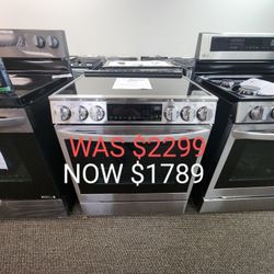 6.3 Cu. Ft. Smart Slide In Induction Rangw With Probake Convection And Air Fry