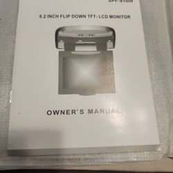 Nib TV For Car Overhead