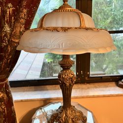 Set Of 2 Antique Lamps 