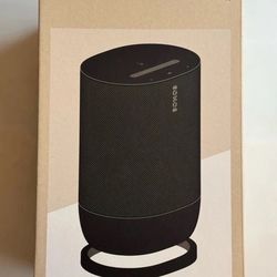 Sonos Move 2 - Black - MOVE2US1 Wireless Portable Bluetooth Speaker NEW SEALED
