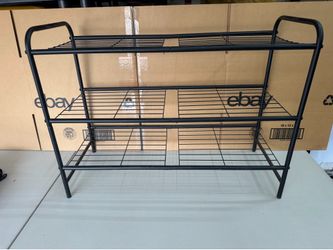 3 Tier Stainless Steel Shoe Rack