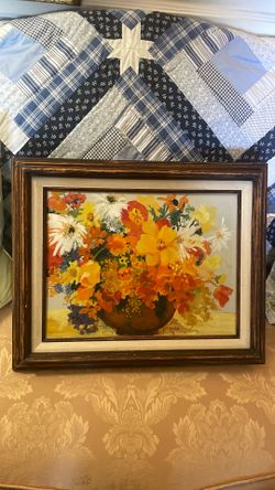 Canvas painting