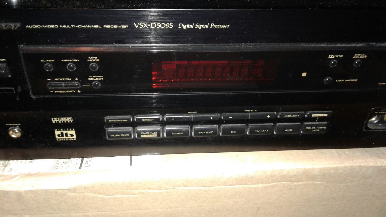 Pioneer receiver vsx- d509s