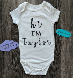 Custom onesies