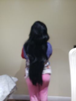 Black Sintetic WIG $25 Or Best Offer