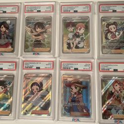 POKEMON LOT OF 10 TRAINER CARDS -  ALL PSA 10