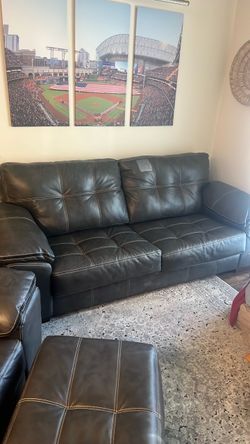 Couch and Big Seat/Footrest