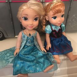 Ana And Elsa Dolls