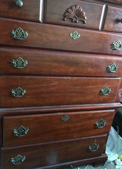Wooden dresser