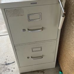 Hon Metal 2 Drawer File Cabinet 
