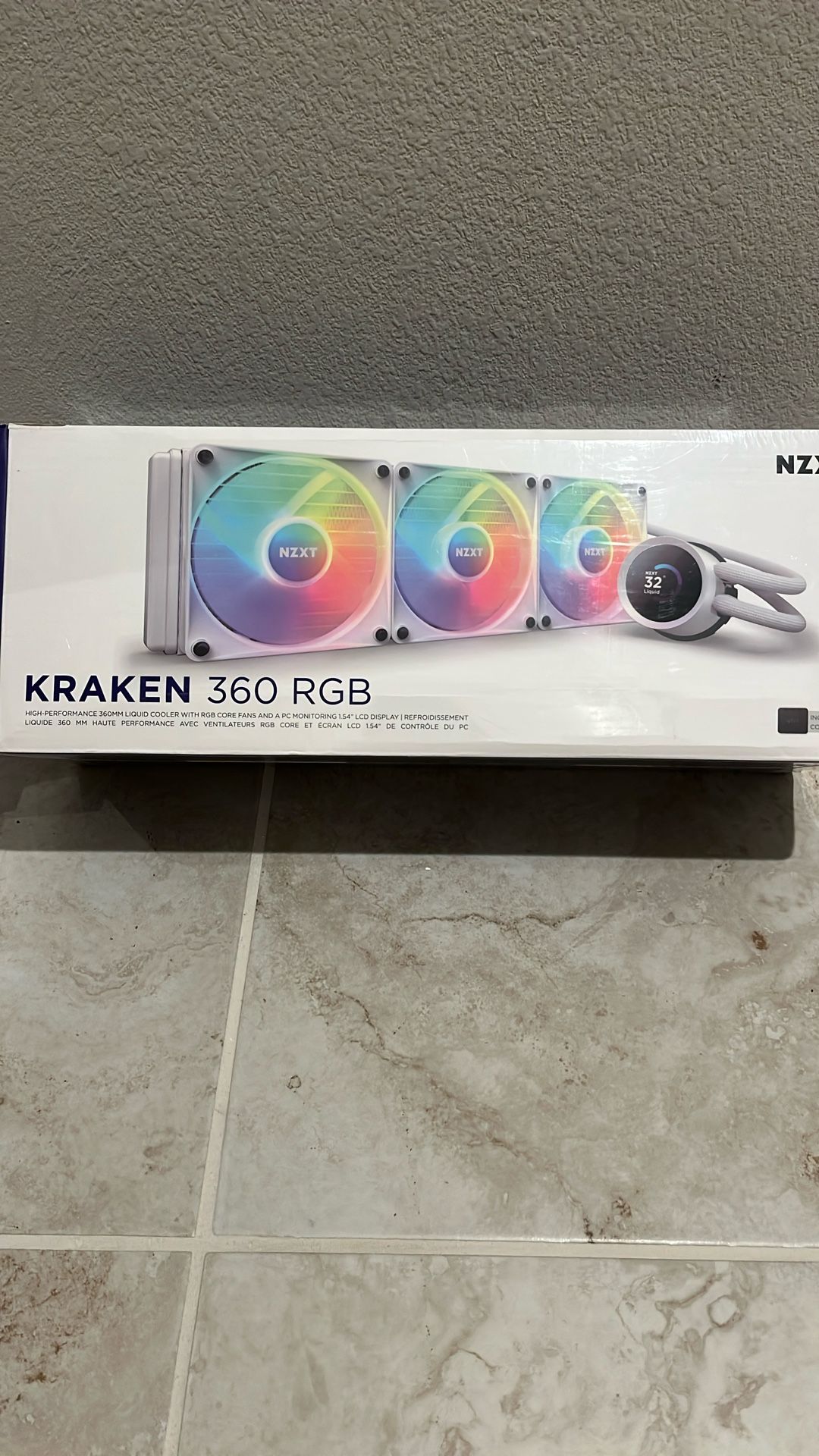 New Kraken Plus 360 RGB