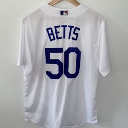 LA Dodgers White Jersey For Mookie Betts New With Tags Available All Sizes 