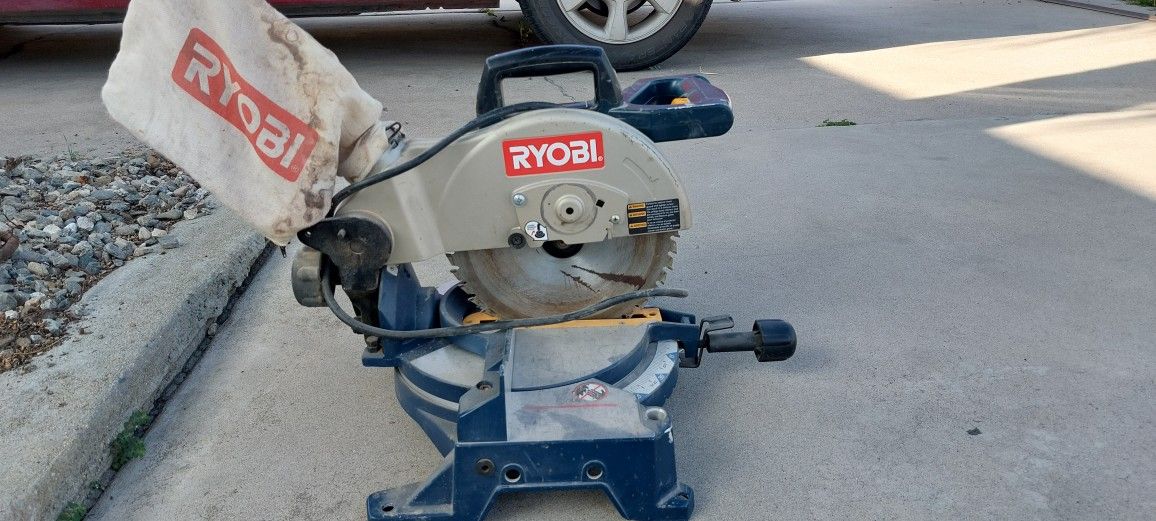 Ryobi 10" miter Box Chop Saw 