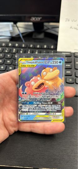 Slowpoke & Psyduck GX Tag Team Pokemon Card