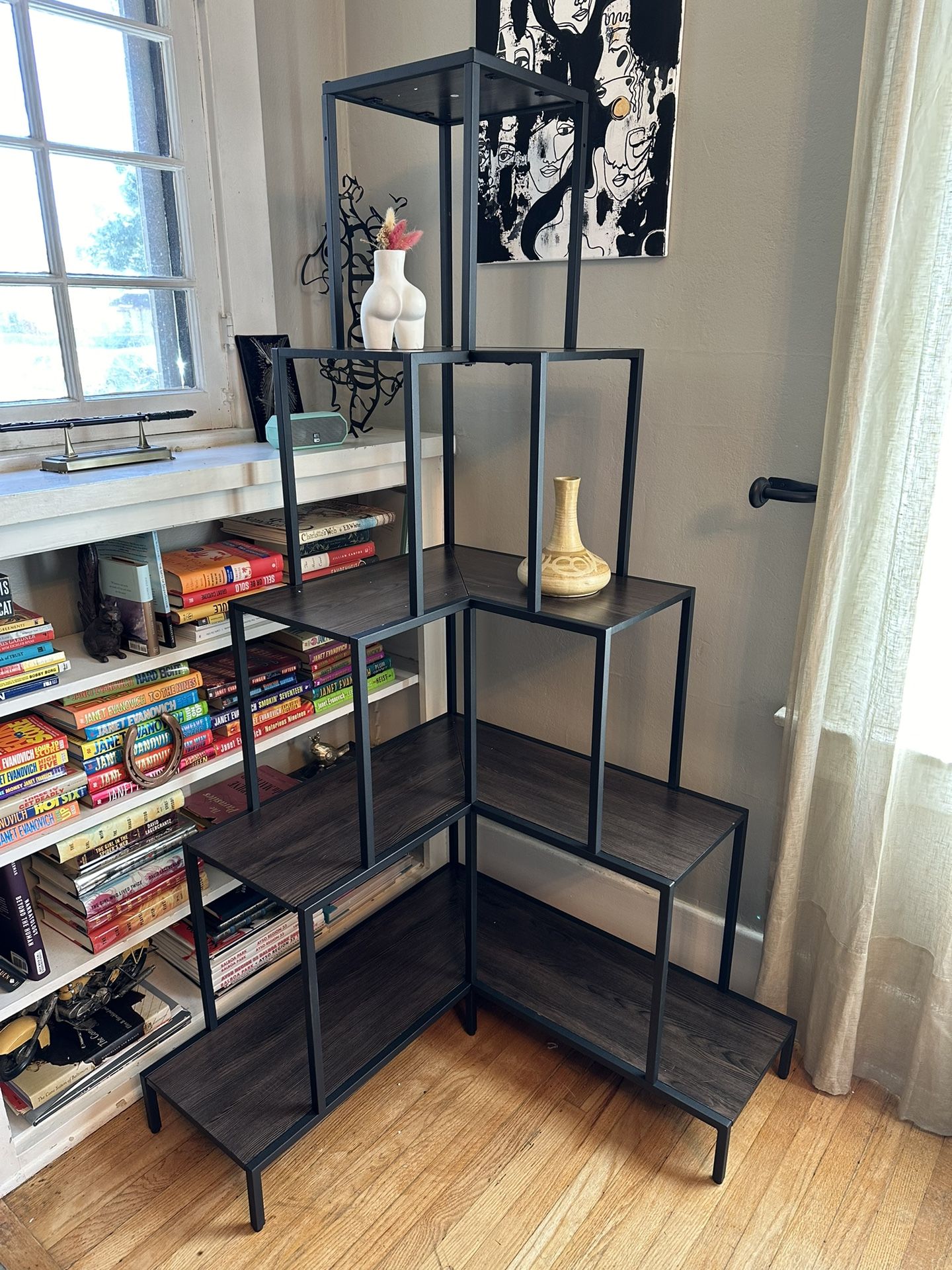 Corner 5 Level Shelf