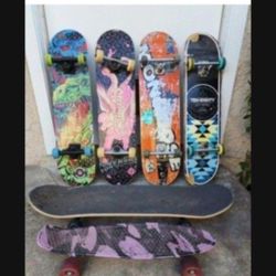 (10) Skateboards, See 6 Pics, $25 Each