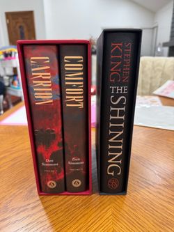 Folio Society The Shining and Suntup Carrion Comfort