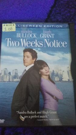 Two Weeks Notice