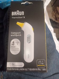 Braun ThermoScan 3 Ear Thermometer