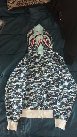 Blue bape sweater