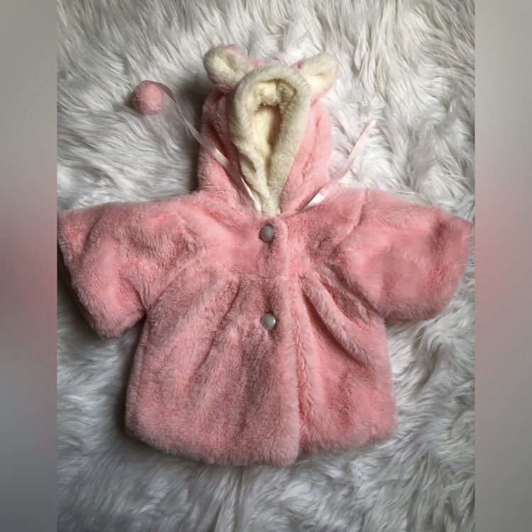 Size 6M pink jacket/coat for Baby girl