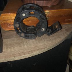 Olympic Barbell Clamp  Collar Quick Connect Fence Post Adapt