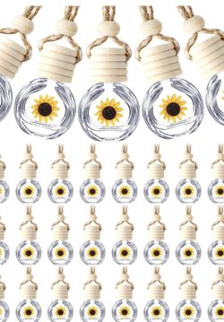 10 Ml Sun Flower Car Charm, Scent Included, Car Diffuser