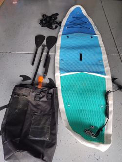 Zupapa Inflatable Paddle Board w/ accessories 10'