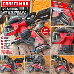 Craftsman 12" Sliding Compound Miter Saw
