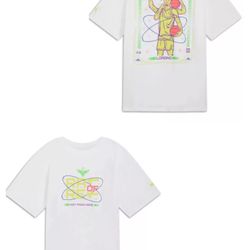 LaMelo Ball Puma X Melo Spark White T Shirt Mens Large $45 MSRP