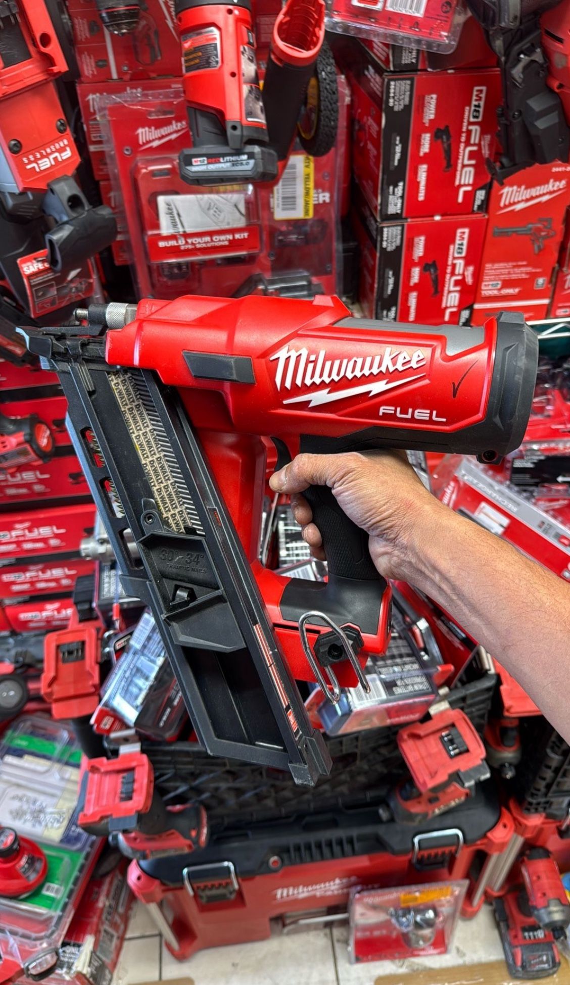 Milwaukee M18 Framing Nailer Tool Only 30degree