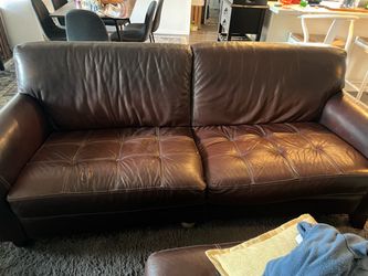 Free Italian leather couch