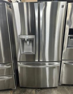 Energy Efficient LG French Door Fridge with Ice Maker