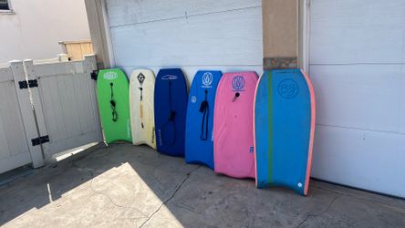 Morey Boogie, BZ and Scott Byrne Semi Vintage Bodyboards