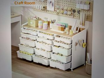 Brand new storage cabinet with 15 drawers