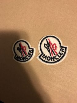 Moncler iron on patches