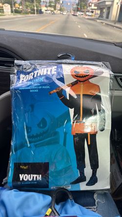 Fortnite Punk Youth Halloween Costume XL 14-16