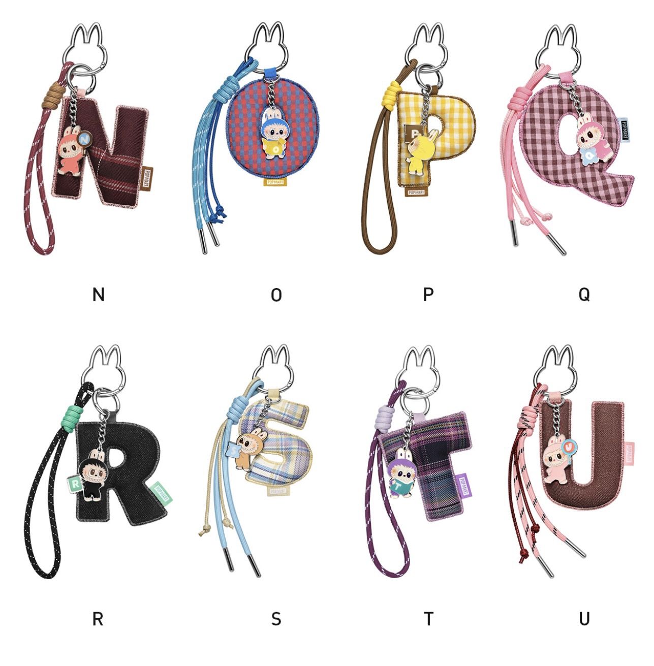 NEW Pin For Love Letters N - Z Keychains