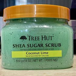 NEW!! Tree Hut Coconut Lime Shea Sugar Scrub 