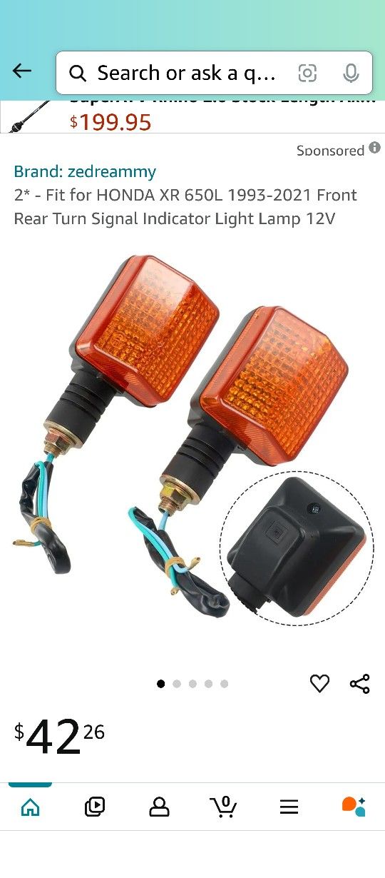 Bran New Turn Signal For Motorcycle