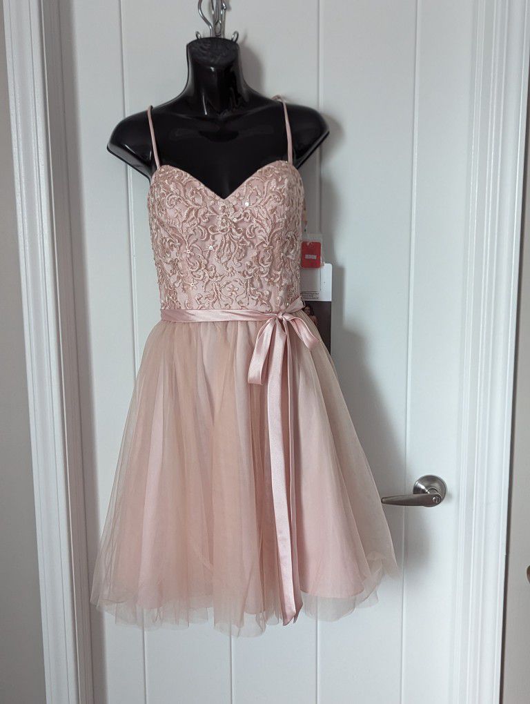 Blush Pink Mori Lee Dress