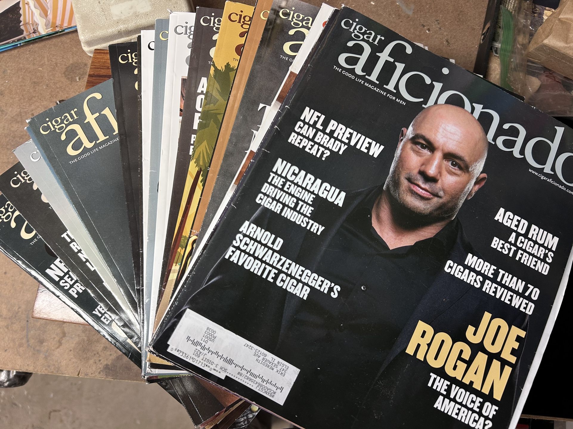 Cigar Aficionado Magazines