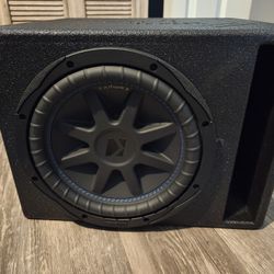 Kicker CompVX10 Subwoofer with Ported SPL Box