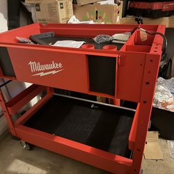 Milwaukee 40’ 2 Drawer Steel Work Cart