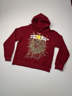 Spider Hoodie Maroon Brand New Size Medium